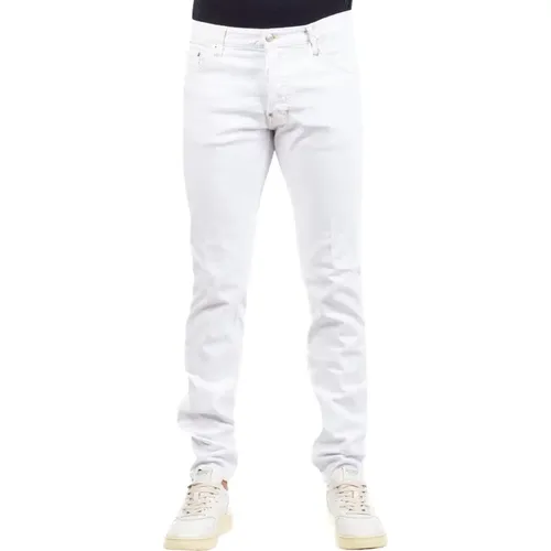 Slim-Fit Hochwertige Jeans , Herren, Größe: XL - Dsquared2 - Modalova