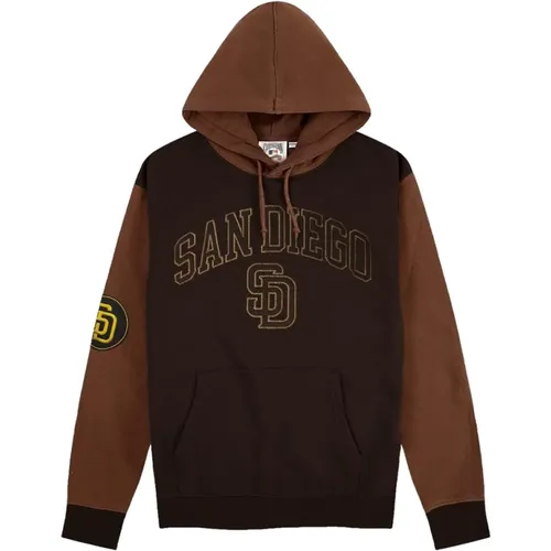 San Diego Padres Oversized Hoodie , male, Sizes: XL, M - new era - Modalova