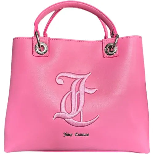 Handbag with Front Logo , female, Sizes: ONE SIZE - Juicy Couture - Modalova