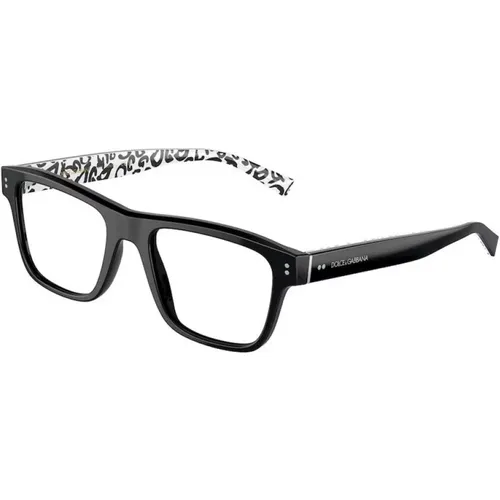 Stilvolle schwarze Rahmenbrille , Damen, Größe: ONE Size - Dolce & Gabbana - Modalova