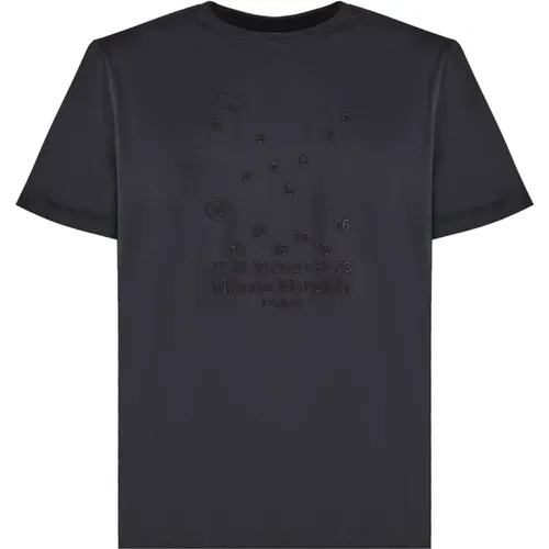 Elegantes Baumwoll-Jersey T-Shirt - Maison Margiela - Modalova