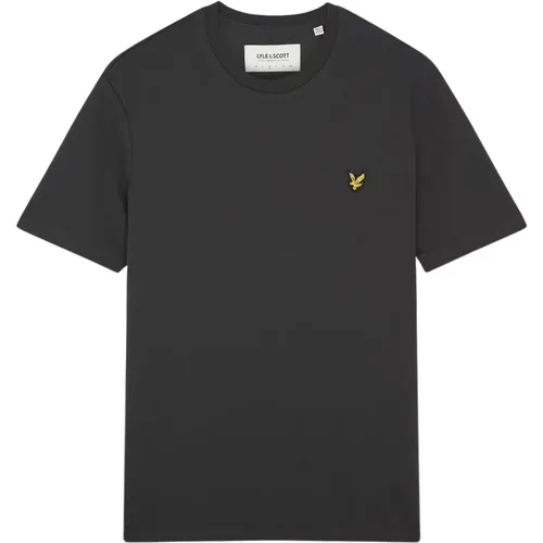 Einfaches T-Shirt , Herren, Größe: L - Lyle & Scott - Modalova