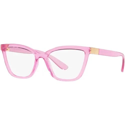 Transparent Eyewear Frames , female, Sizes: 55 MM, 53 MM - Dolce & Gabbana - Modalova