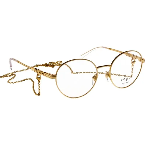 Stylish Original Prescription Glasses with Warranty , female, Sizes: 49 MM - Vogue - Modalova