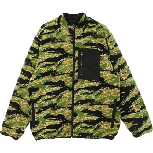 Tiger Camo Fleecejacke für Herren - HUF - Modalova