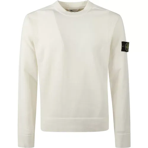 Stylish Knit Sweater for Men , male, Sizes: L, S, M - Stone Island - Modalova