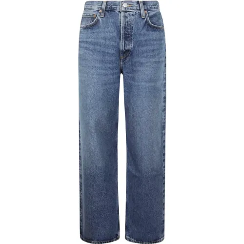 Gerades Jeans , Damen, Größe: W28 - Agolde - Modalova