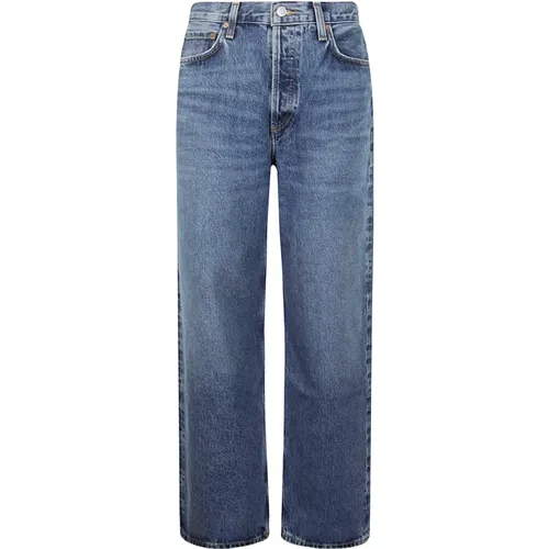 Gerades Jeans , Damen, Größe: W27 - Agolde - Modalova