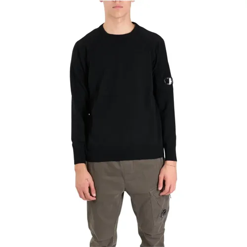 Fine Merino Wool Sweater , male, Sizes: L, M, XL, S - C.P. Company - Modalova