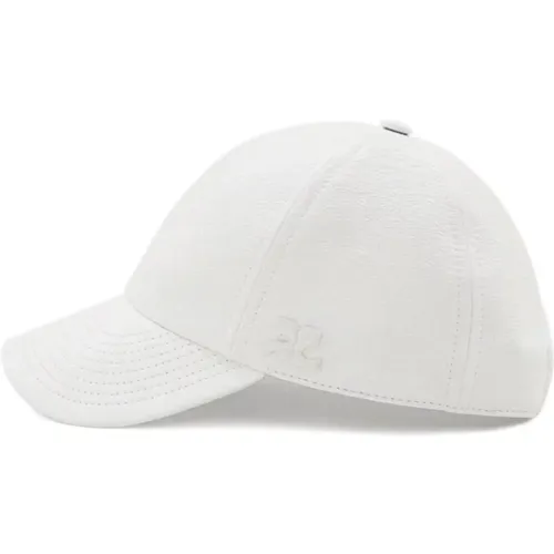 Logo Patch Baseball Cap , male, Sizes: S - Courrèges - Modalova