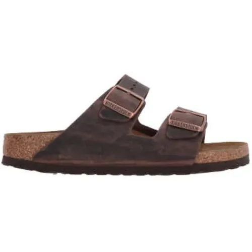 Arizona Oiled Leather Sandals , male, Sizes: 6 UK - Birkenstock - Modalova