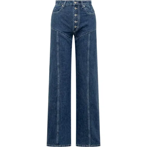 Wide Jeans , Damen, Größe: M - Marine Serre - Modalova