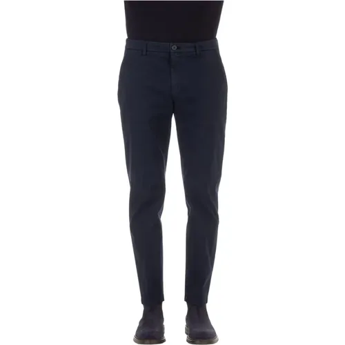 Trousers with Hidden Button , male, Sizes: W35, W34, W38, W32, W36 - Department Five - Modalova