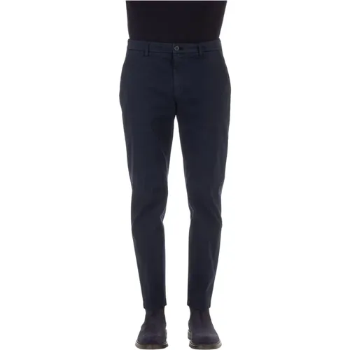 Trousers with Hidden Button , male, Sizes: W35, W38, W36 - Department Five - Modalova