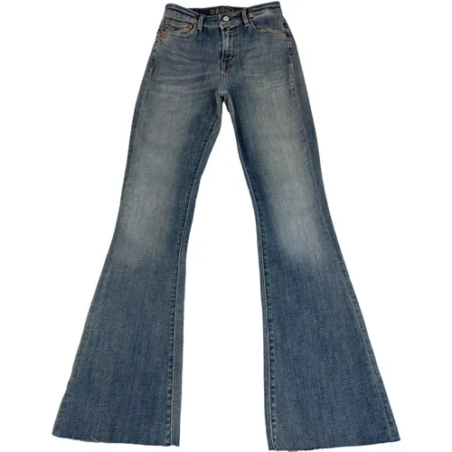 Wide Jeans , female, Sizes: W27 L30, W28 L32, W27 L32, W29 L32 - Denham - Modalova