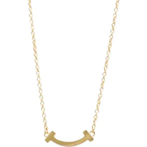 Pre-owned Gold necklaces , unisex, Sizes: ONE SIZE - Tiffany & Co. Pre-owned - Modalova