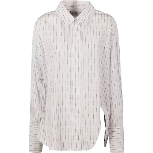 Stylish Cotton Shirt for Any Occasion , female, Sizes: S, M - The Attico - Modalova