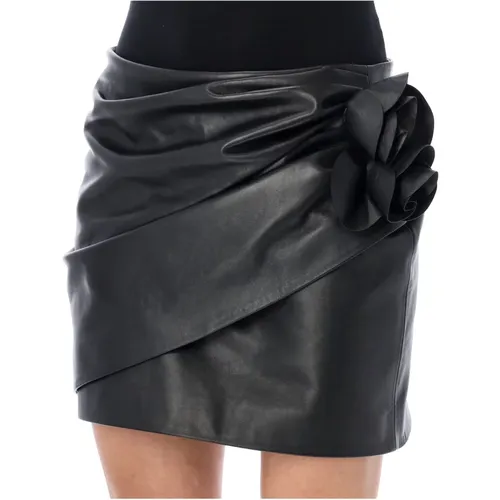 Leather Mini Skirt , female, Sizes: S - Magda Butrym - Modalova