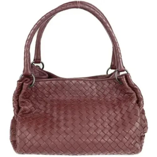 Pre-owned Burgundy Leather Bottega Veneta Bag , female, Sizes: ONE SIZE - Bottega Veneta Vintage - Modalova