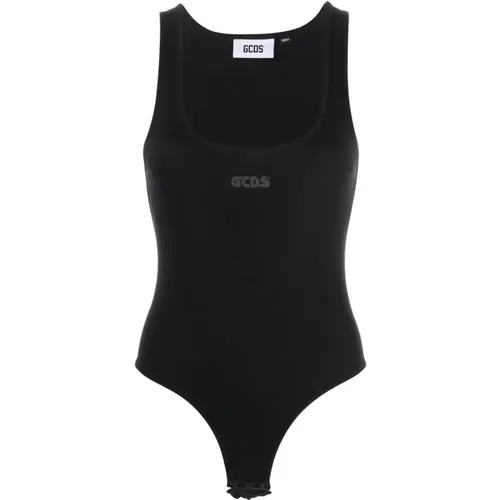Jersey bodysuit , female, Sizes: L, XS - Gcds - Modalova