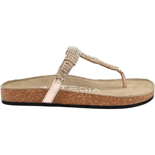 Gold Sandals - S21 Style , female, Sizes: 4 UK, 3 UK, 5 UK - Strategia - Modalova