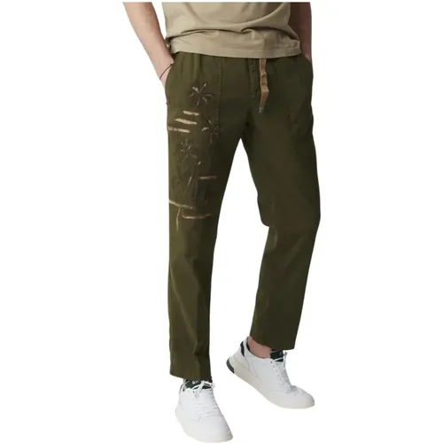 Long Pants , male, Sizes: M - White Sand - Modalova