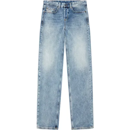 Gerades Jeans - D-Macro , Herren, Größe: W26 - Diesel - Modalova