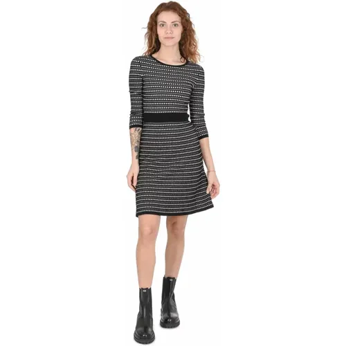 Viscose-Polyester Dress , female, Sizes: M, XS, S - Hugo Boss - Modalova