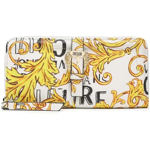 Luxury Women`s Wallet - Stylish and Durable , female, Sizes: ONE SIZE - Versace Jeans Couture - Modalova