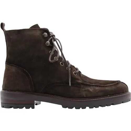 Lace-up Boots , male, Sizes: 7 UK, 11 UK, 9 UK, 8 UK - I Maschi - Modalova