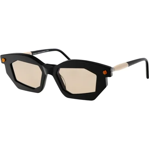 Stylish Sunglasses for Maske P14 , male, Sizes: 51 MM - Kuboraum - Modalova