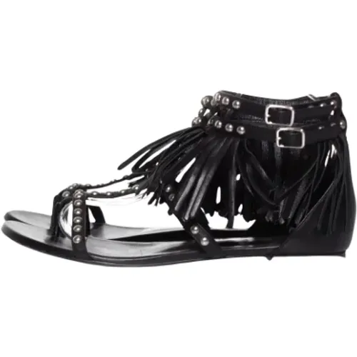 Pre-owned Leder sandals - Saint Laurent Vintage - Modalova