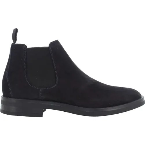 Elegante Leder Stiefeletten , Herren, Größe: 41 EU - Antica Cuoieria - Modalova