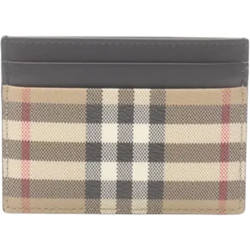 Pre-owned Leather wallets , female, Sizes: ONE SIZE - Burberry Vintage - Modalova