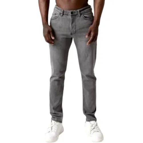 Reguläre Abgenutzte Herren Jeans - Dp24-Nw , Herren, Größe: W33 - True Rise - Modalova