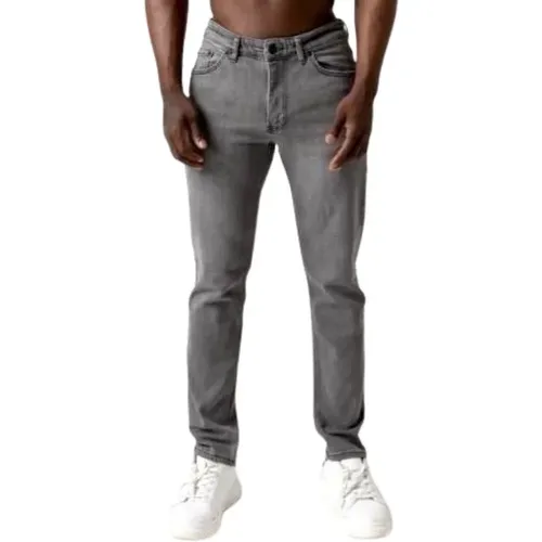 Reguläre Abgenutzte Herren Jeans - Dp24-Nw - True Rise - Modalova