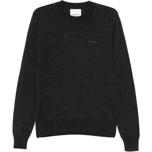 Grey Sweatshirt Aw24 Men's Fashion , male, Sizes: L, M - Isabel marant - Modalova