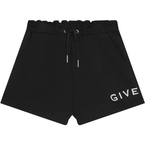 Kurze Logo-Shorts aus Baumwolle - Givenchy - Modalova