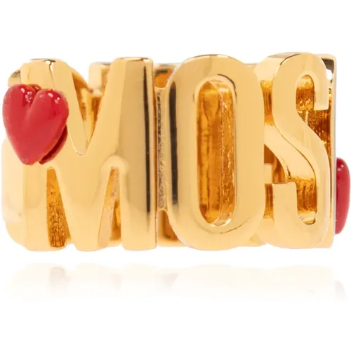 Brass Ring , female, Sizes: M - Moschino - Modalova