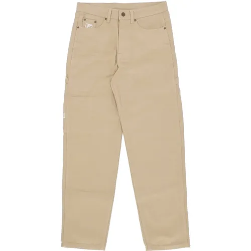 Baggy Workwear Hose Sand , Herren, Größe: L - Karl Kani - Modalova