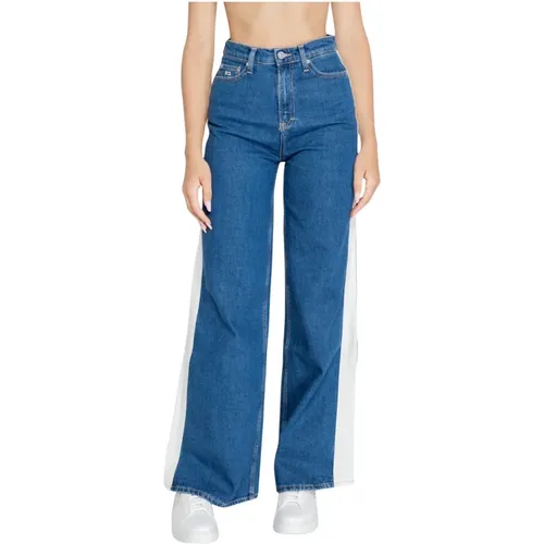 Weite Bein Jeans , Damen, Größe: W24 L32 - Tommy Jeans - Modalova