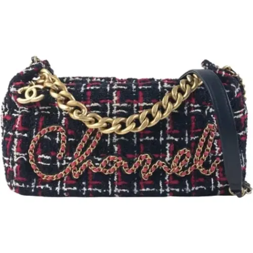 Pre-owned Wool chanel-bags , female, Sizes: ONE SIZE - Chanel Vintage - Modalova