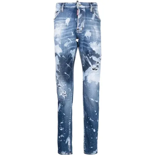 Straight-Leg Jeans , Herren, Größe: M - Dsquared2 - Modalova