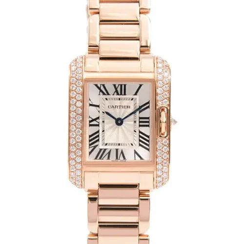 Pre-owned Metal watches , female, Sizes: ONE SIZE - Cartier Vintage - Modalova