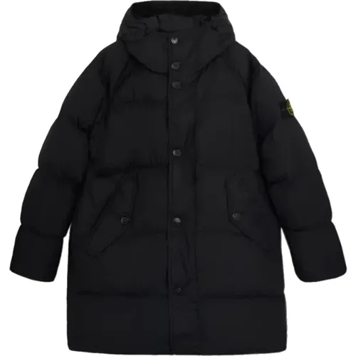 Windproof Crinkle Reps R-Ny Parka , male, Sizes: M, S - Stone Island - Modalova