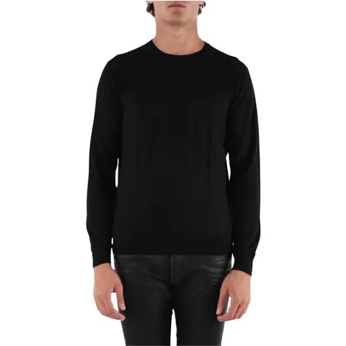 Silk and Cashmere Sweater , male, Sizes: 3XL, L - Laneus - Modalova