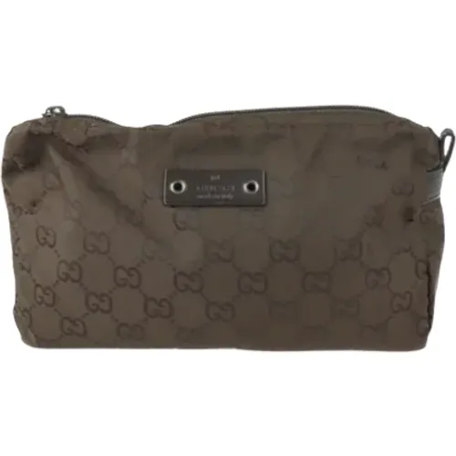 Pre-owned nylon Gucci bag , female, Sizes: ONE SIZE - Gucci Vintage - Modalova