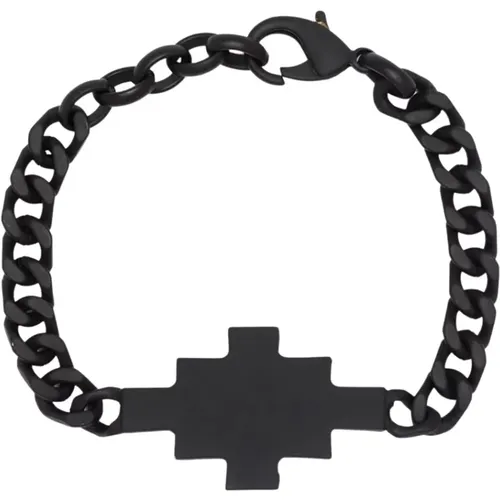 Cross Bracelet , male, Sizes: ONE SIZE - Marcelo Burlon - Modalova