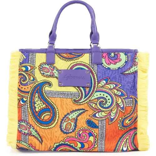 Athena Cashmere Shopping Bag , female, Sizes: ONE SIZE - 4Giveness - Modalova