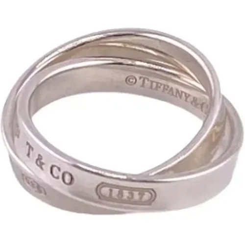 Pre-owned Silver rings , female, Sizes: ONE SIZE - Tiffany & Co. Pre-owned - Modalova